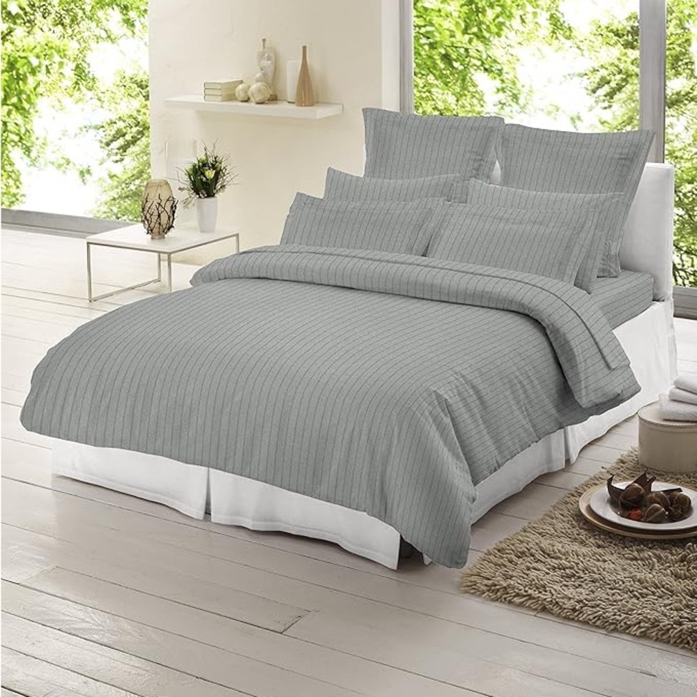 Dormisette luxury German flannel king duvet 2 shams set